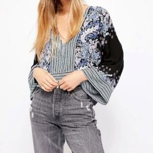 Free People Flowy Crop Top